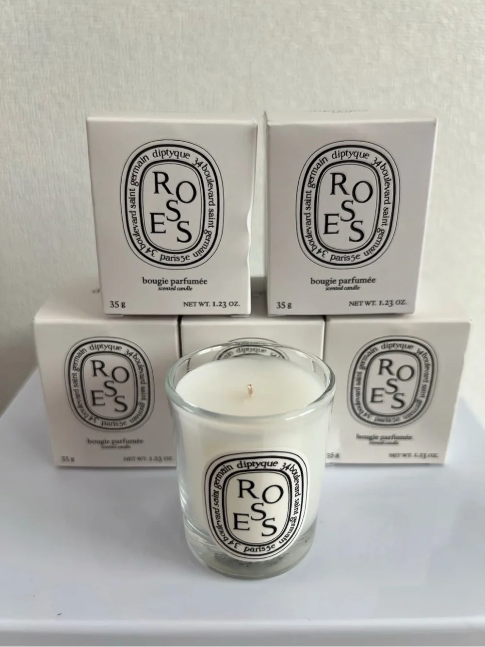 diptyque Roses Candle 35g / 1.23oz - Picture 3 of 5